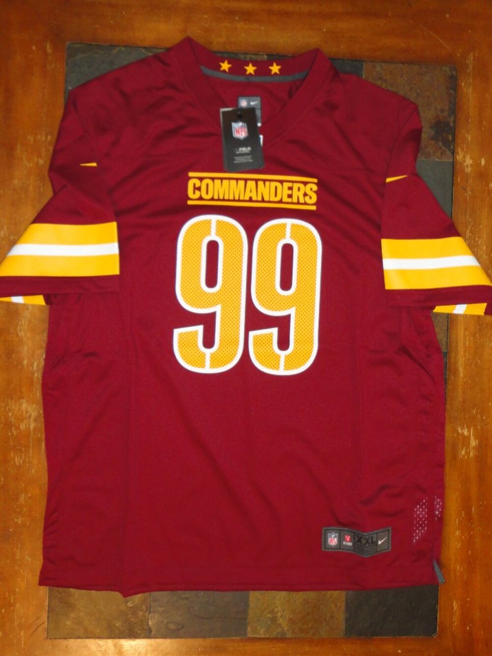WASHINGTON COMMANDERS "Young" Men's Nike Football Jersey Size XXL NWT!!